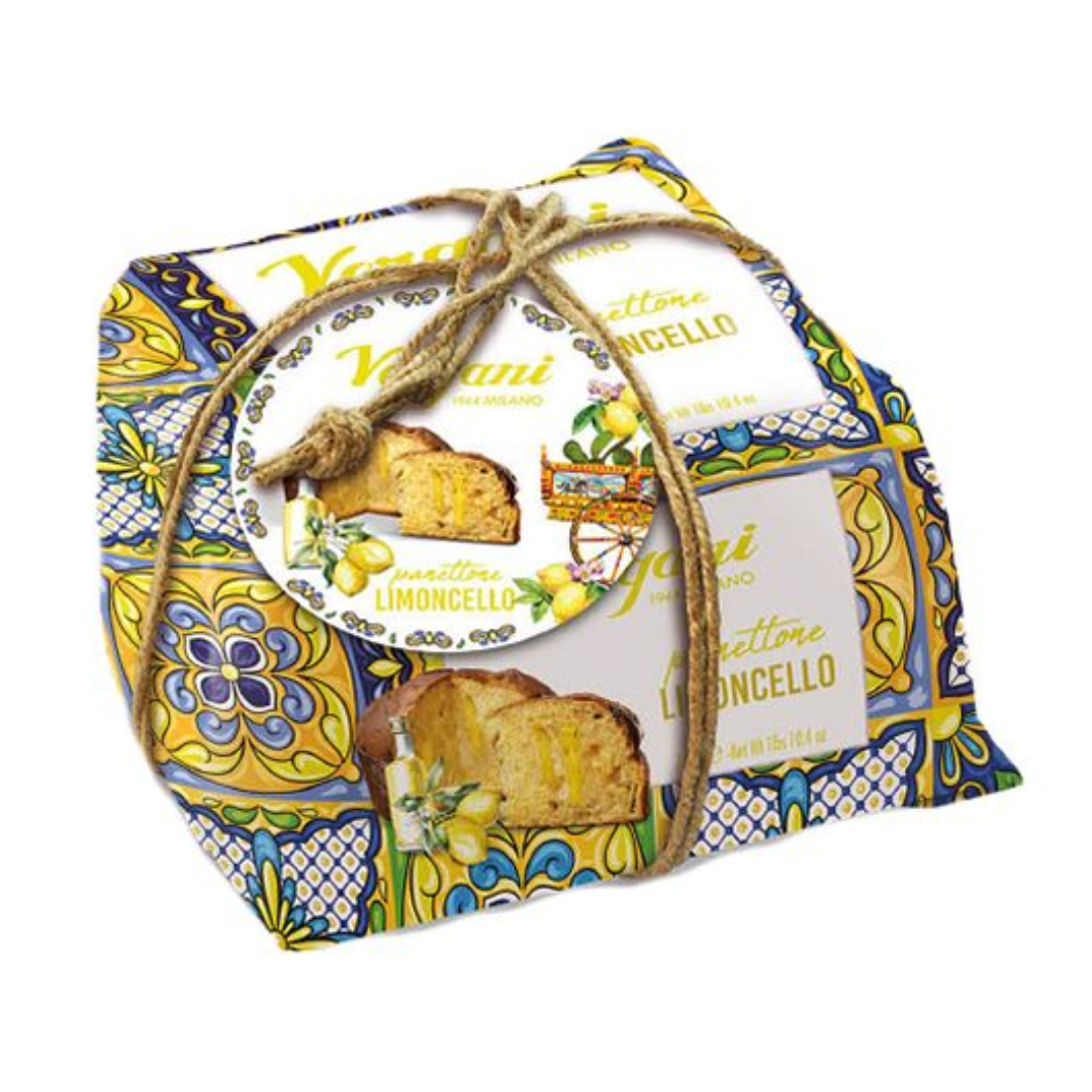 Vergani Panettone Sicily Wrap: Limoncello 750g