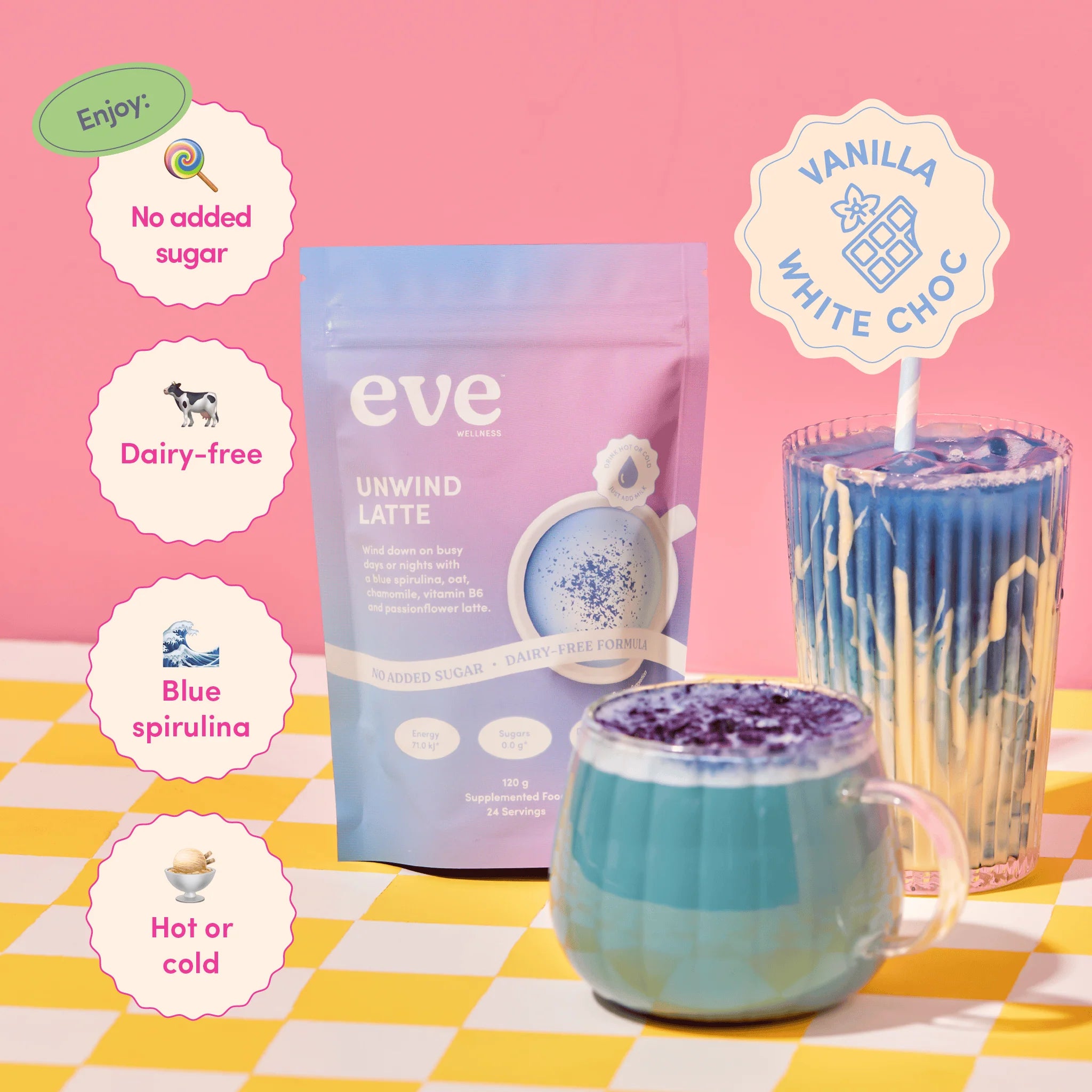 Eve Wellness Unwind Latte 120G