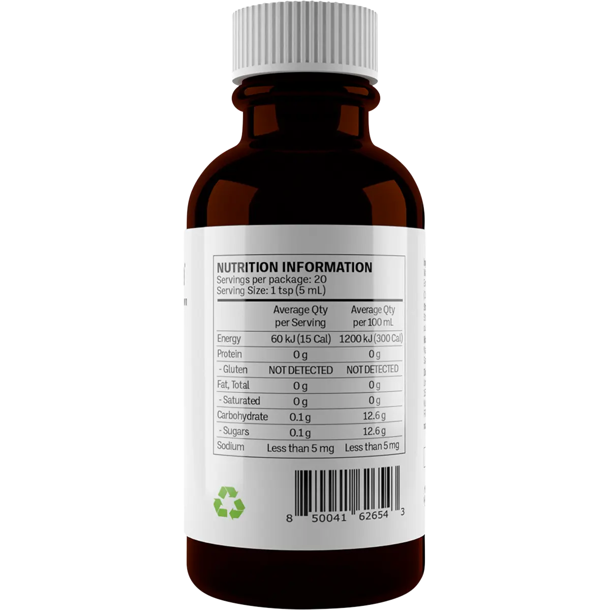 Native Vanilla Pure Vanilla Extract 100ml — side pack image (UHP)