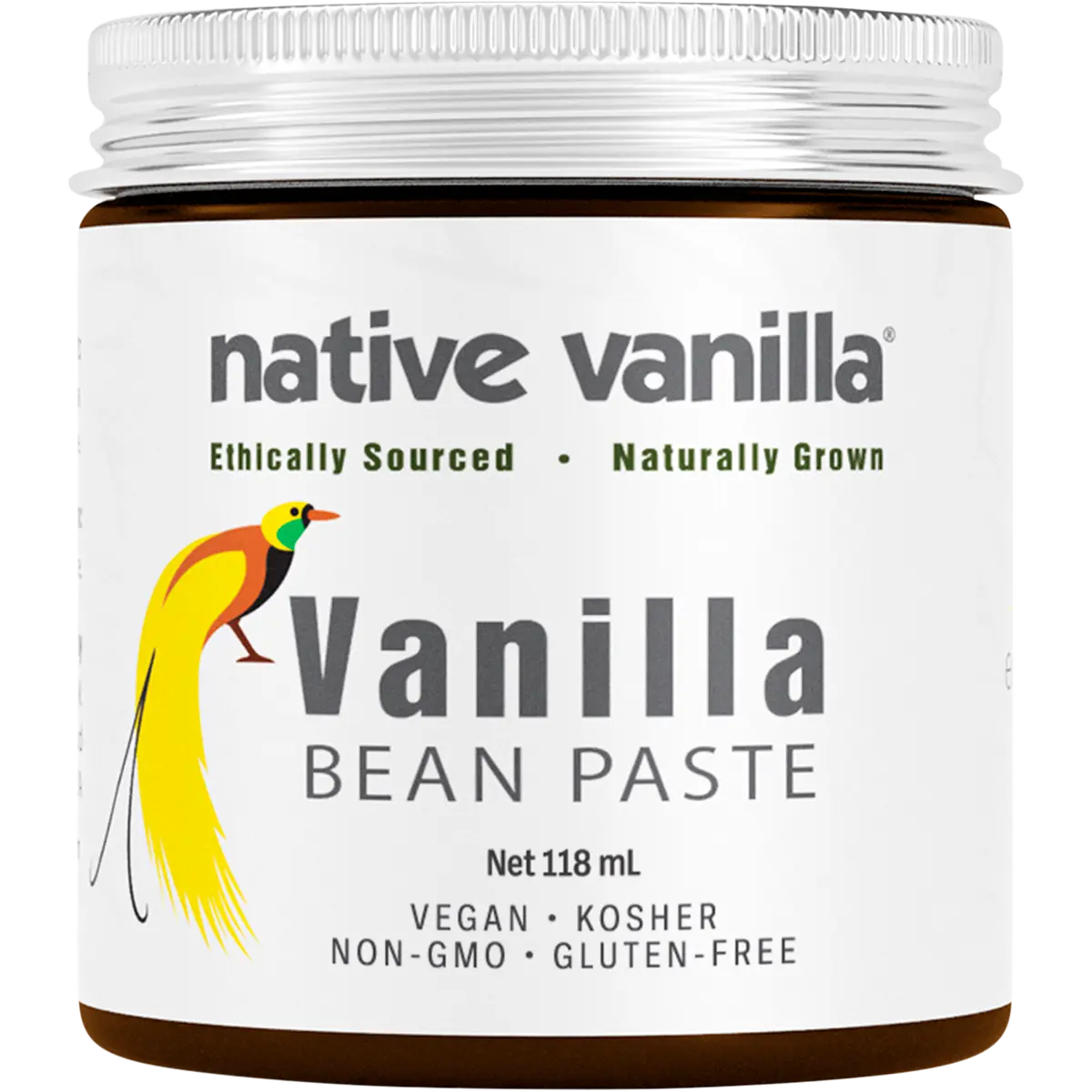 Native Vanilla Vanilla Bean Paste 118ml — front pack image (UHP)