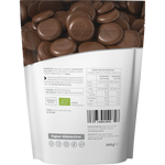 Vego Chocolate Melts Fine Hazelnut 180g — back pack image (UHP)