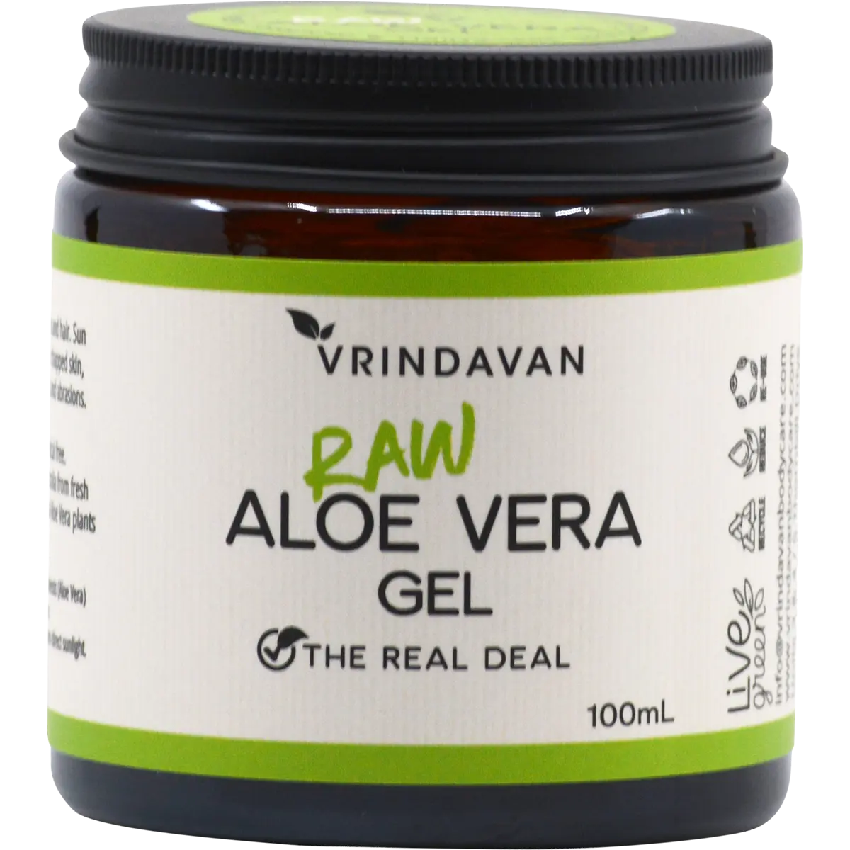 Vrindavan Raw Aloe Vera Gel 100ml