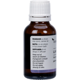 Vrindavan Essential Oil 100% Lavender — side pack image (UHP)