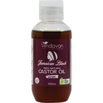 Vrindavan Jamaican Black Castor Oil Refined 100ml — front pack image (UHP)