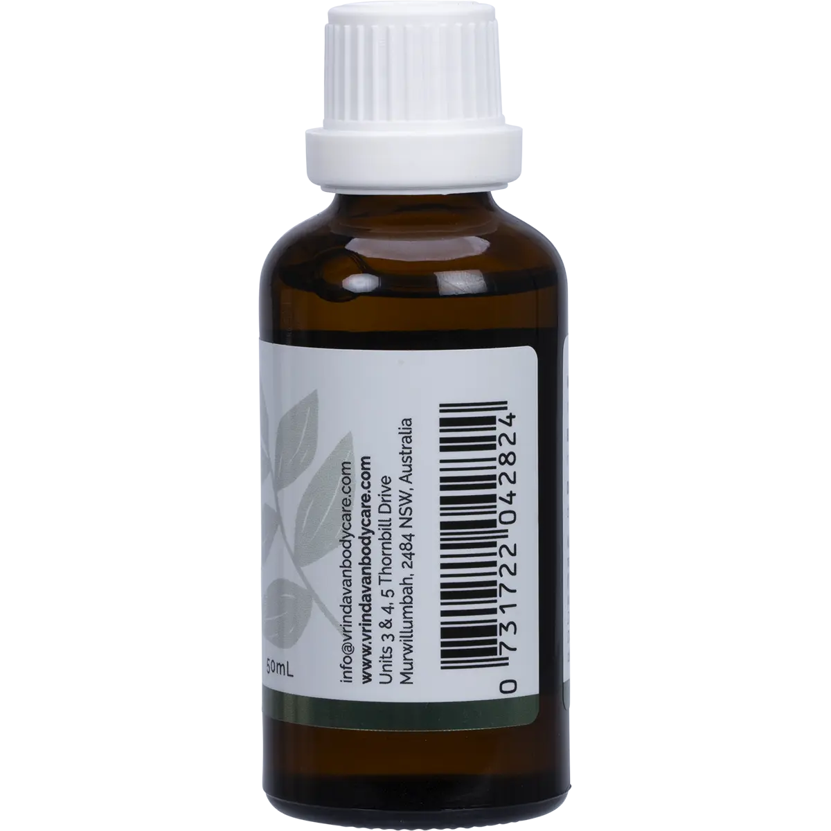 Vrindavan Essential Oil 100% Rosemary — side pack image (UHP)