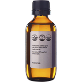 Vrindavan Castor Oil - Hexane Free - Amber Glass Bottle — side pack image (UHP)