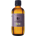 Vrindavan Castor Oil - Hexane Free - Amber Glass Bottle — official UHP product image 2