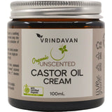 Vrindavan Castor Oil Cream Unscented 100ml