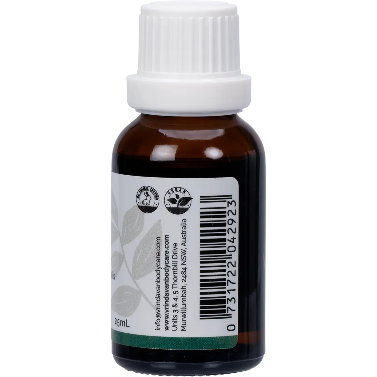 Vrindavan Essential Oil 100% Rosemary — side pack image (UHP)