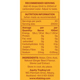 Vital Zing Soda Drops Ginger Beer 40ml