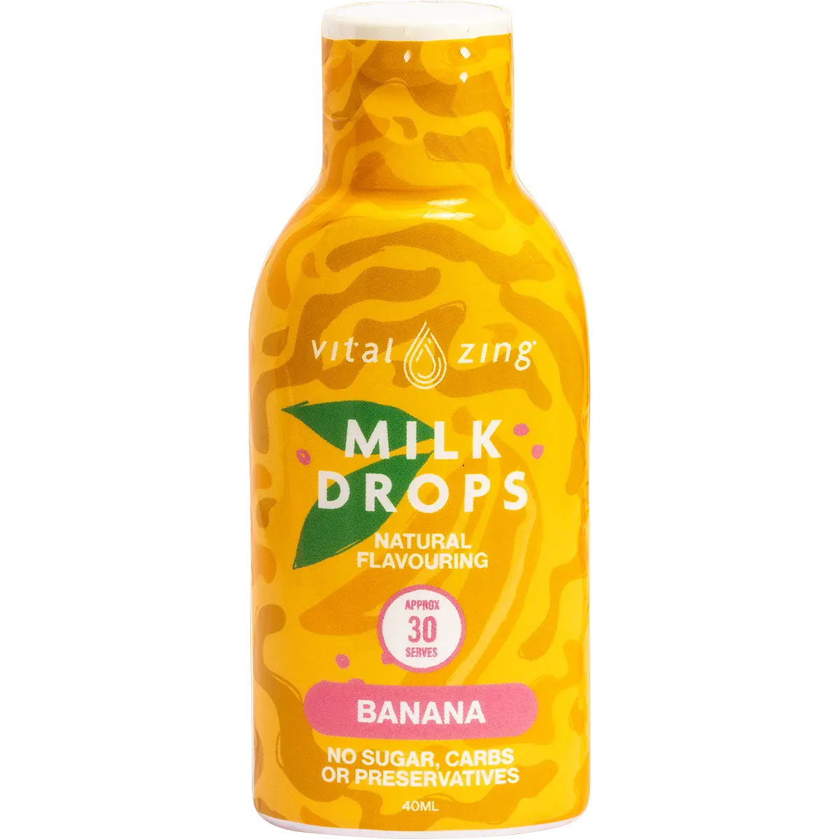 Vital Zing Milk Drops Banana 40ml