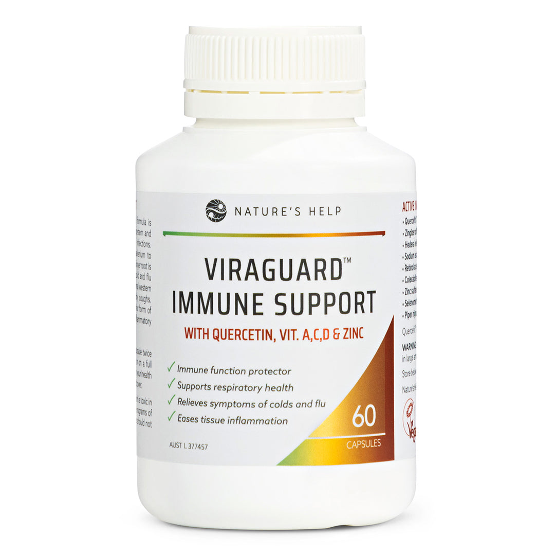 Nature's Help Viraguard Immune Support with Quercetin 60 Capsules