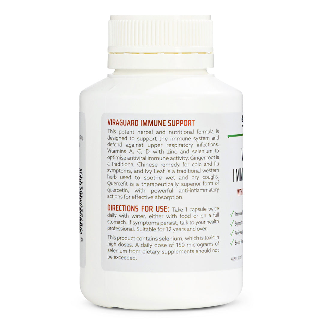 Nature's Help Viraguard Immune Support with Quercetin 60 Capsules