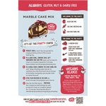Well and Good Marble Cake Mix with Choc Frosting 460g — back pack image (UHP)