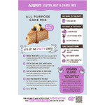 Well and Good All Purpose Cake Mix 40% Less Sugar 400g — back pack image (UHP)