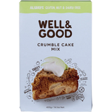 Well & Good Crumble Cake Mix 400g