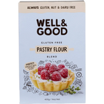 Well and Good Pastry Flour Blend 400g — front pack image (UHP)