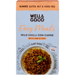 Well & Good Mild Chilli Con Carne with Low GI Rice 120g