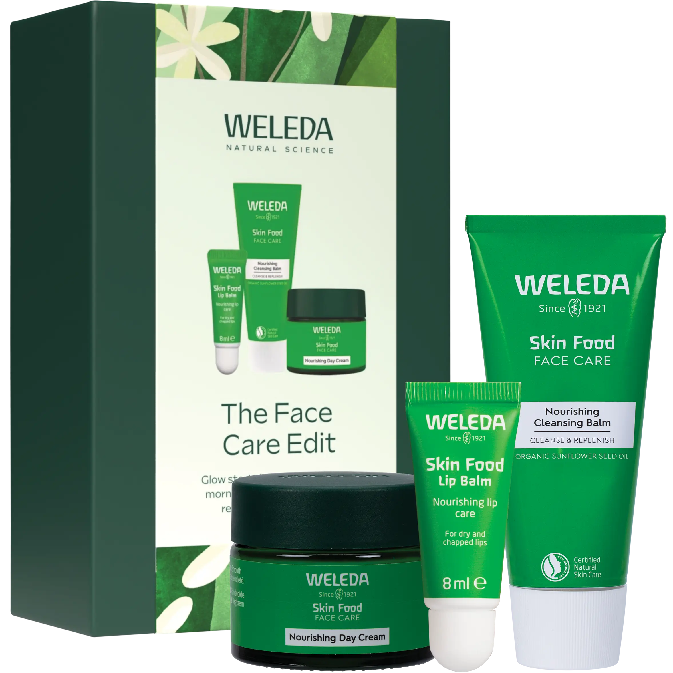 Weleda Skin Food Intense Hydration Body and Lip Set — front pack image (UHP)