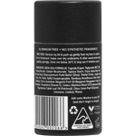 Woohoo Body Natural Deodorant Stick Tux Extra Strength (Anti-Chafe) 60g — back of pack