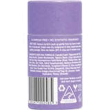 Woohoo Body Natural Deodorant Stick Pop Extra Strength (Anti-Chafe) 60g — back of pack
