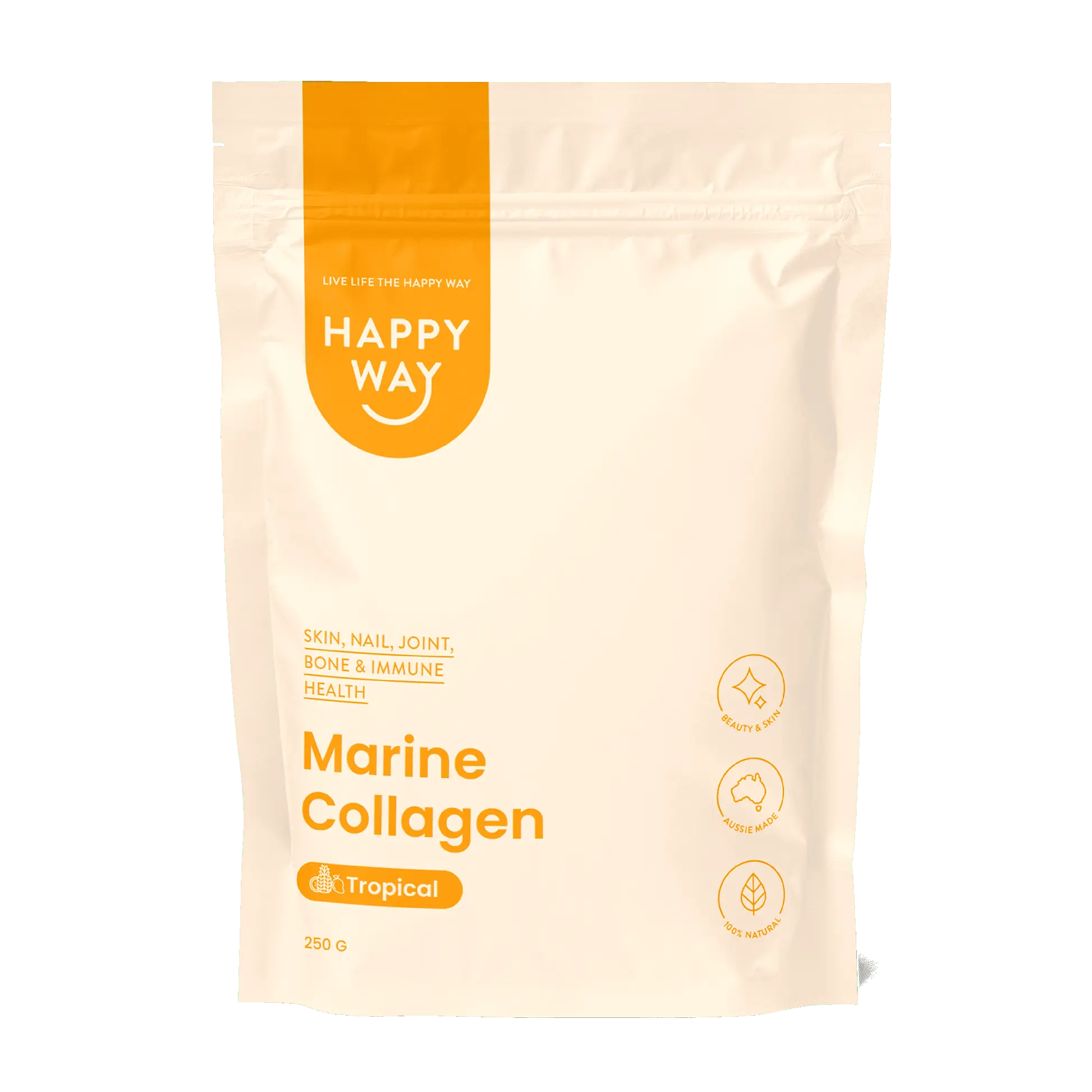 Happy Way Marine Collagen Powder Tropical 250g