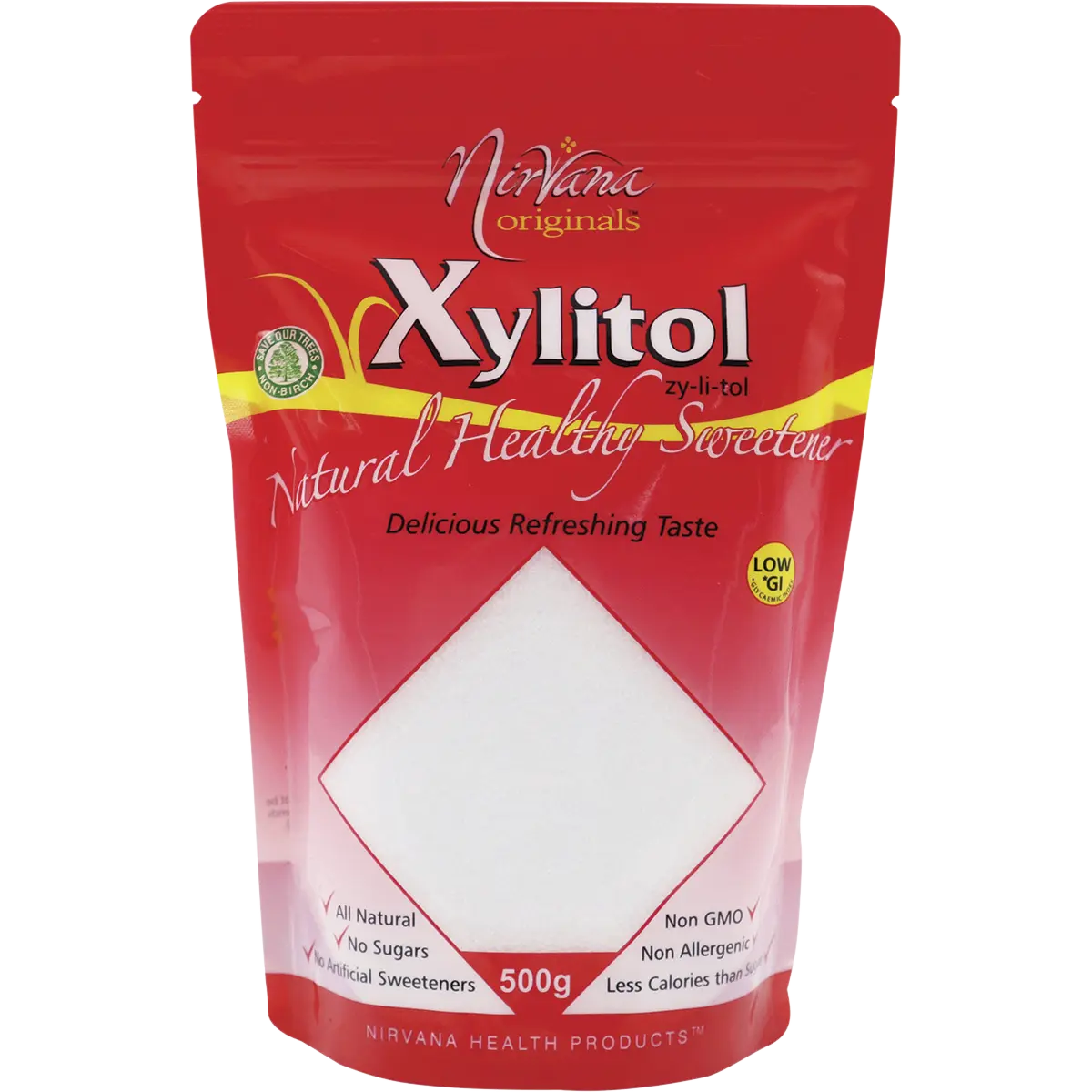 Nirvana Xylitol — front pack image (UHP)