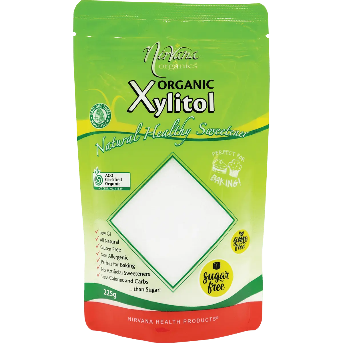 Nirvana Organics Xylitol Certified Organic — official UHP product image 2
