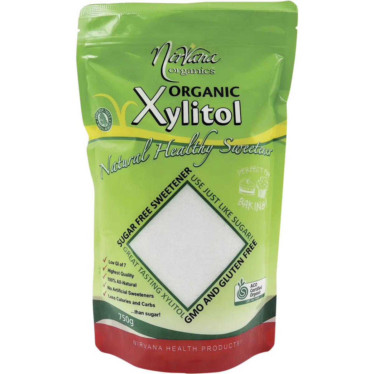 Nirvana Organics Xylitol Certified Organic — official UHP product image 3
