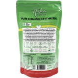 Nirvana Organics Erythritol Pure Organic — back pack image (UHP)