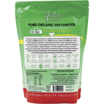Nirvana Organics Erythritol Pure Organic — back pack image (UHP)