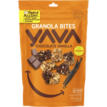 YAVA Granola Bites Chocolate Vanilla 125g — front pack image (UHP)