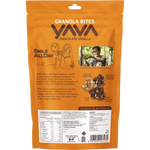 YAVA Granola Bites Chocolate Vanilla 125g — back pack image (UHP)