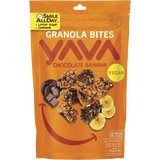 YAVA Granola Bites Chocolate Banana 125g — front pack image (UHP)