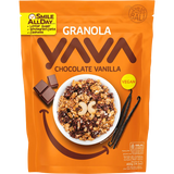 YAVA Granola with Cashews Chocolate Vanilla 400g — front pack image (UHP)