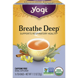 Yogi Tea Herbal Tea Bags Breathe Deep 16pk