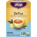 Yogi Herbal Tea Bags DeTox 16pk — front pack image (UHP)