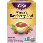 Yogi Tea Herbal Tea Bags Woman's Raspberry Leaf 16pk