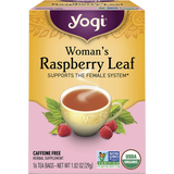 Yogi Tea Herbal Tea Bags Woman's Raspberry Leaf 16pk