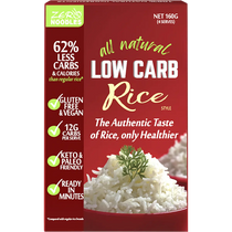 ZERO Slim & Healthy Low Carb Rice — front pack image (UHP)