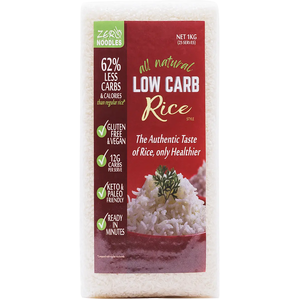 ZERO Slim & Healthy Low Carb Rice — official UHP product image 2
