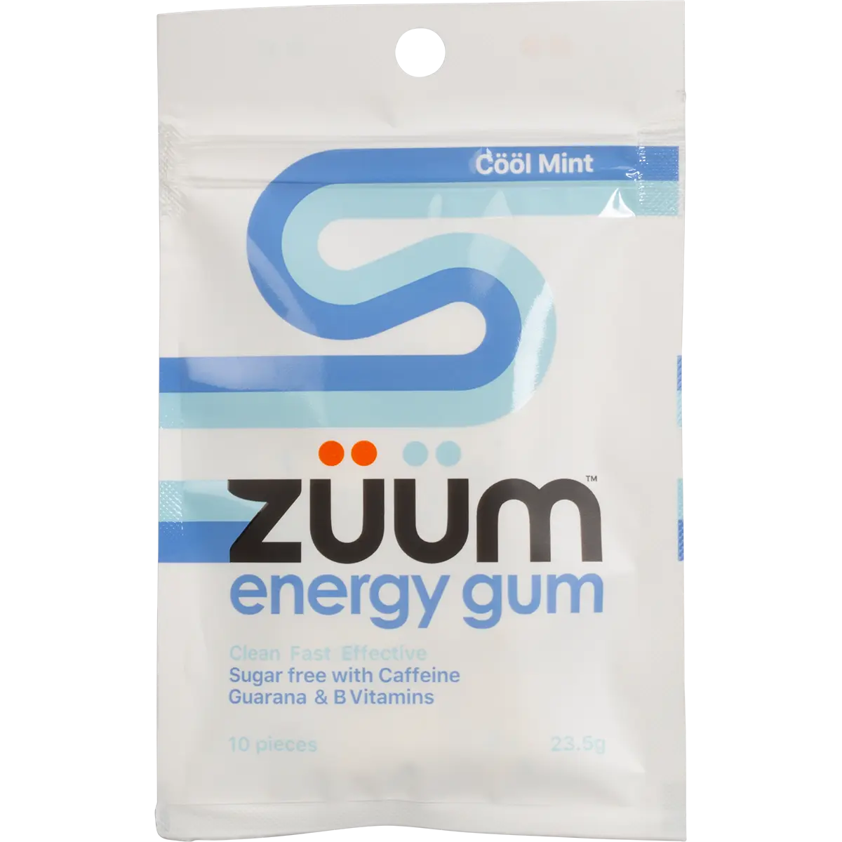Zuum Energy Gum Cool Mint 16x10pcs lifestyle image