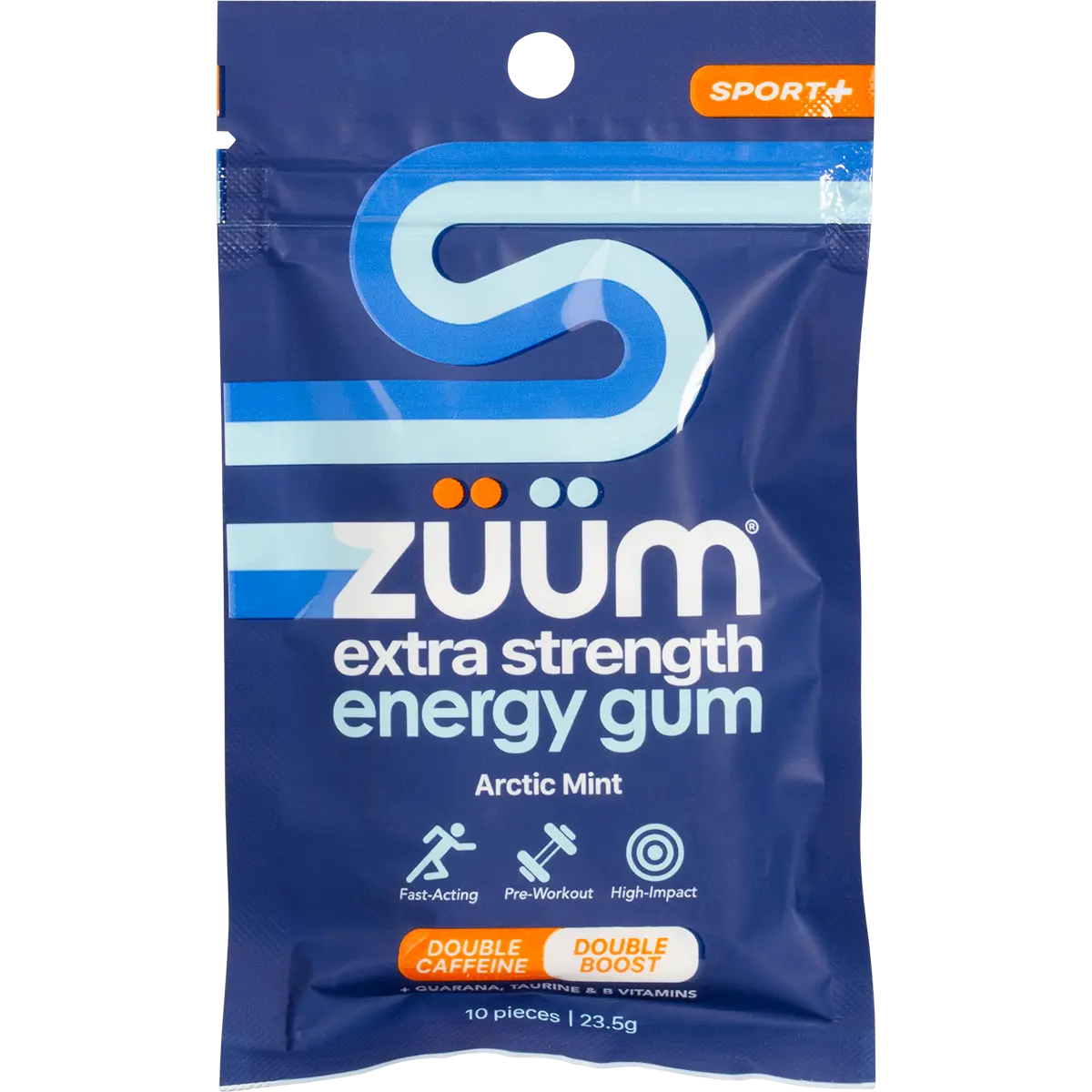 Zuum Energy Gum Extra Strength Sport Arctic Mint Hasta 16x10pcs lifestyle image
