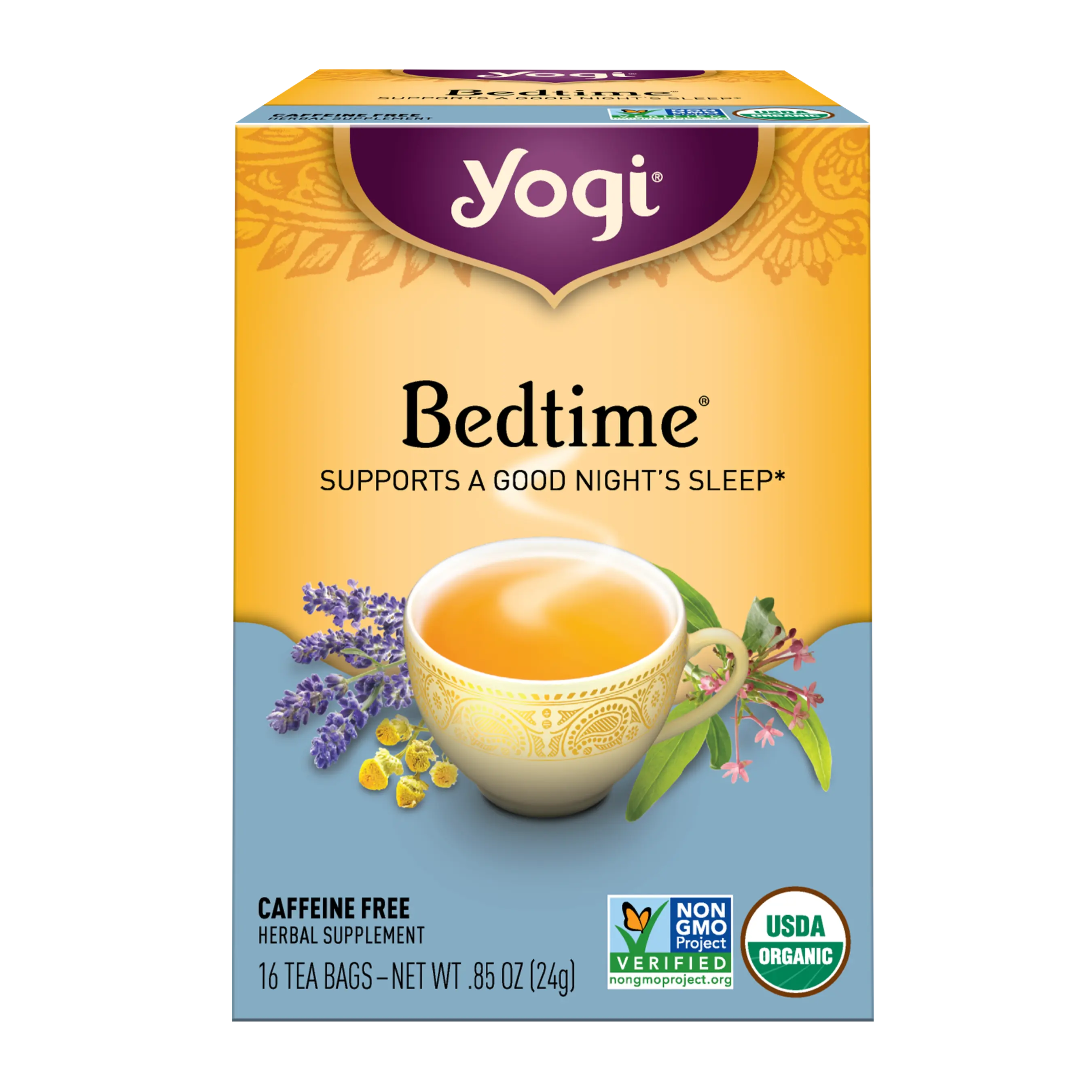 Yogi Herbal Herbal Tea Bags Bedtime 16pk