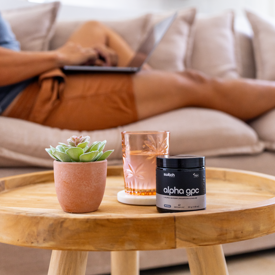 Switch Nutrition Alpha GPC — lifestyle