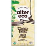 Alter Eco Snack Foods Alter Eco Creme Brulee Truffle Thins 84g