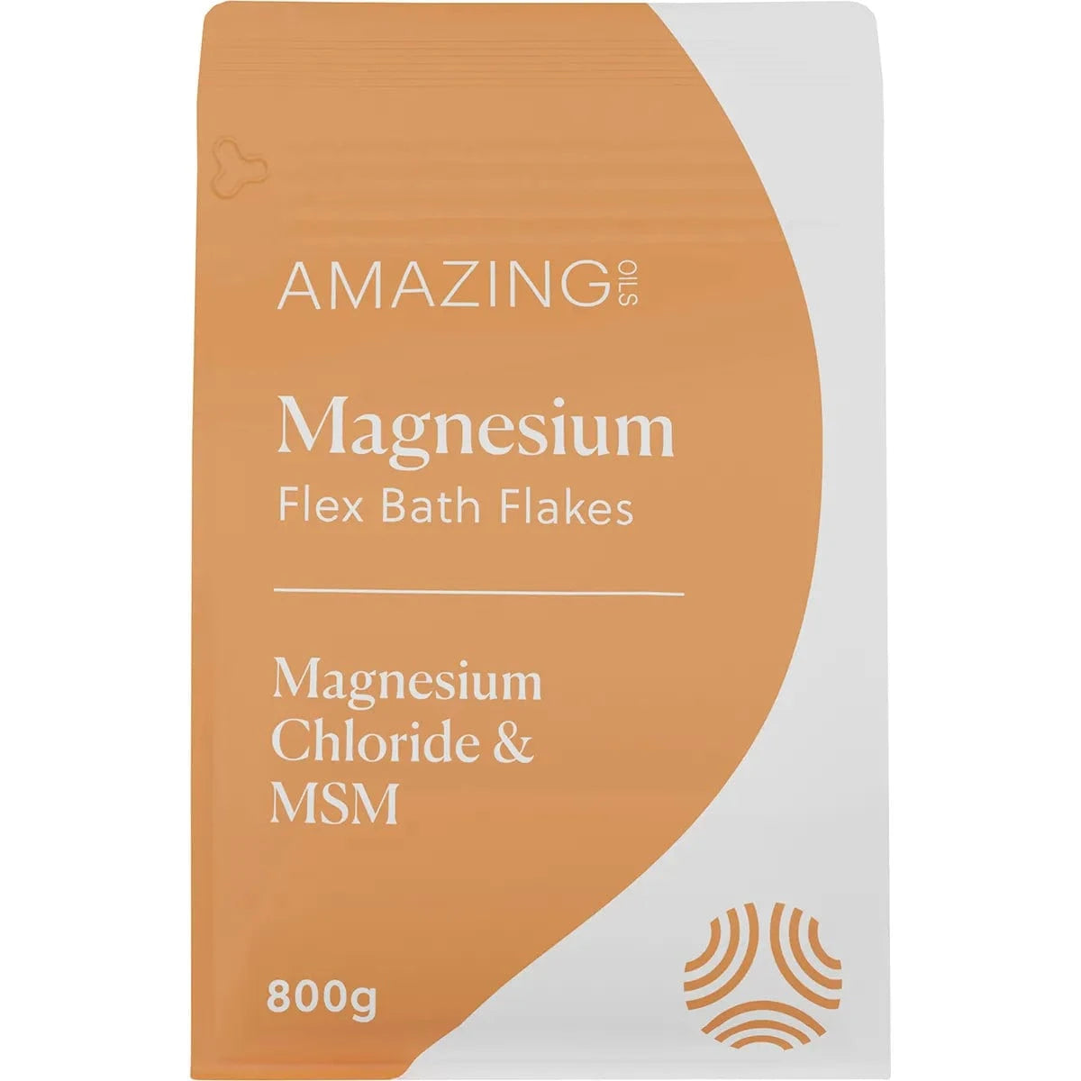Amazing Oils Health & Beauty 800g Amazing Oils Magnesium Flex Bath Flakes Magnesium Chloride & MSM