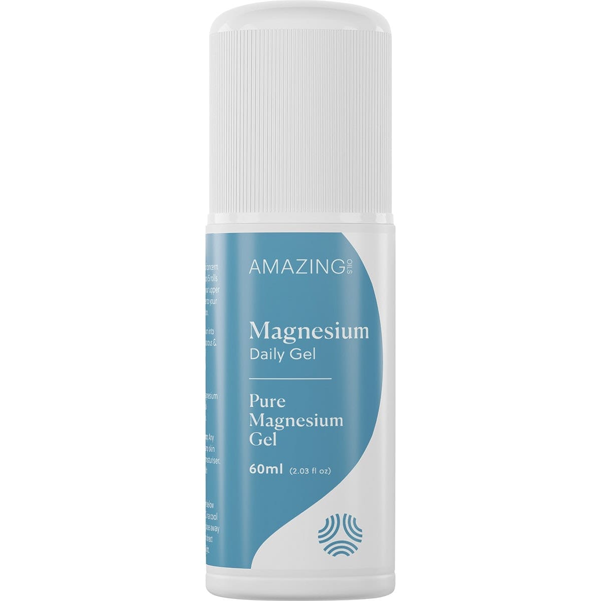 Amazing Oils Health & Beauty Amazing Oils Magnesium Daily Gel Pure Magnesium Gel Roll-On 60ml