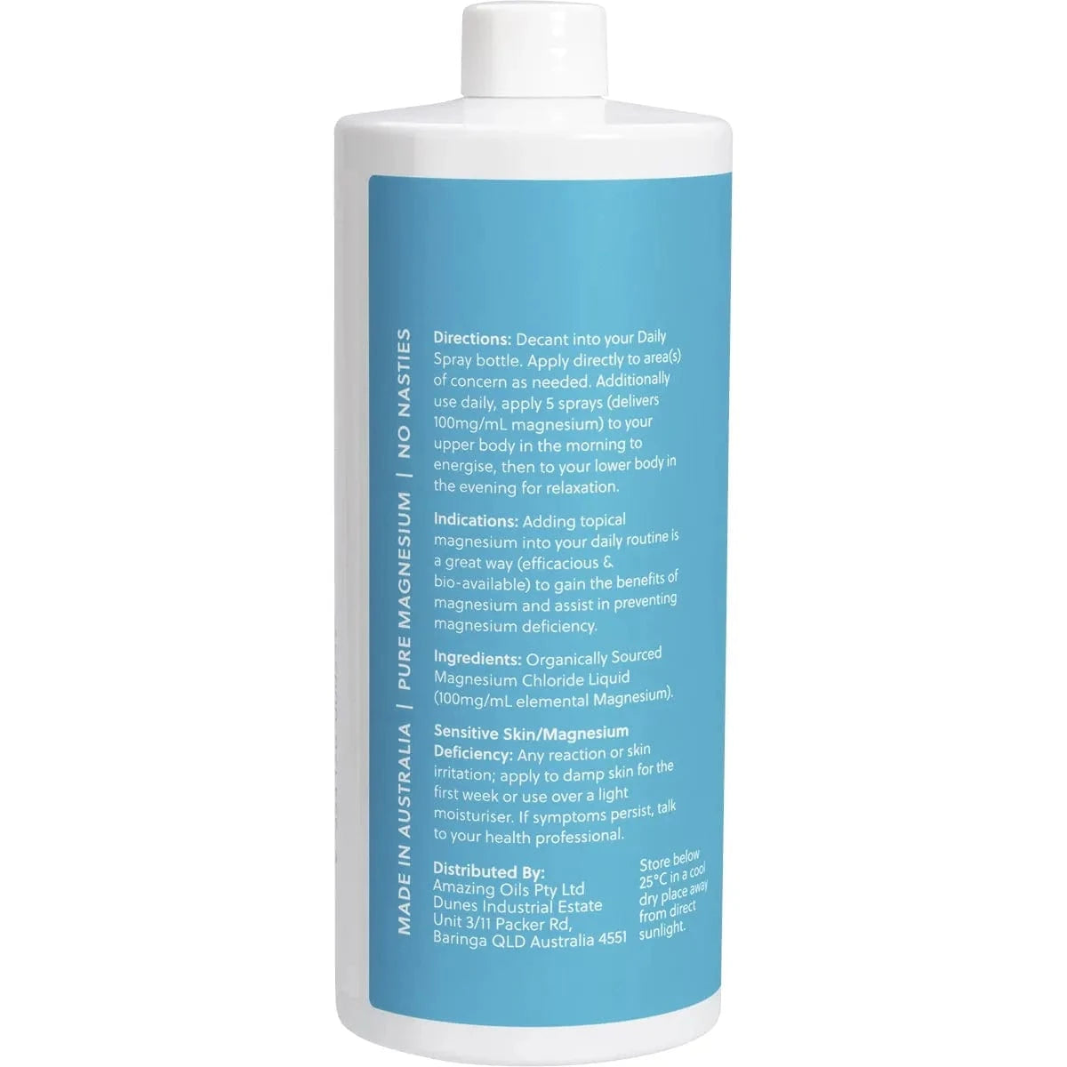 Amazing Oils Health & Beauty Amazing Oils Magnesium Daily Spray Pure Magnesium Oil