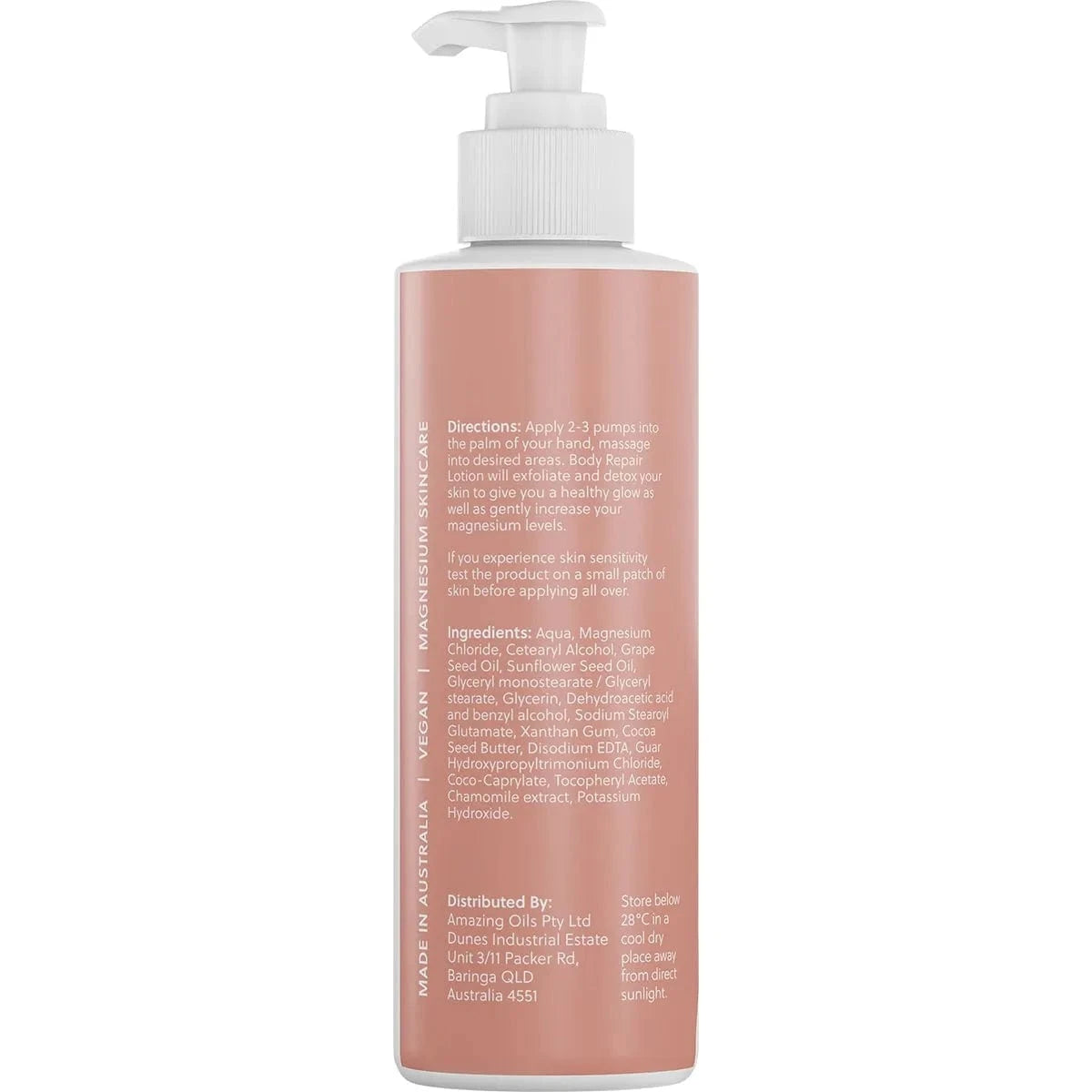 Amazing Oils Health & Beauty (Clearance - BBD 31/07/25) Amazing Oils Magnesium Body Lotion Body Repair 200ml